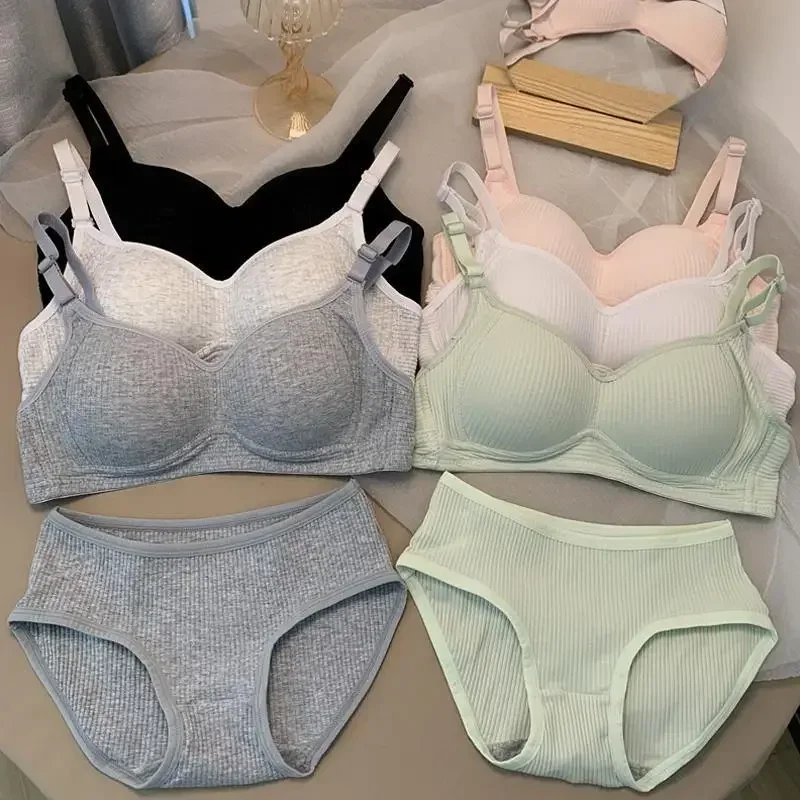 Women Seamless Bra Sets Pantie - Bralette Triangle Set recension och pris