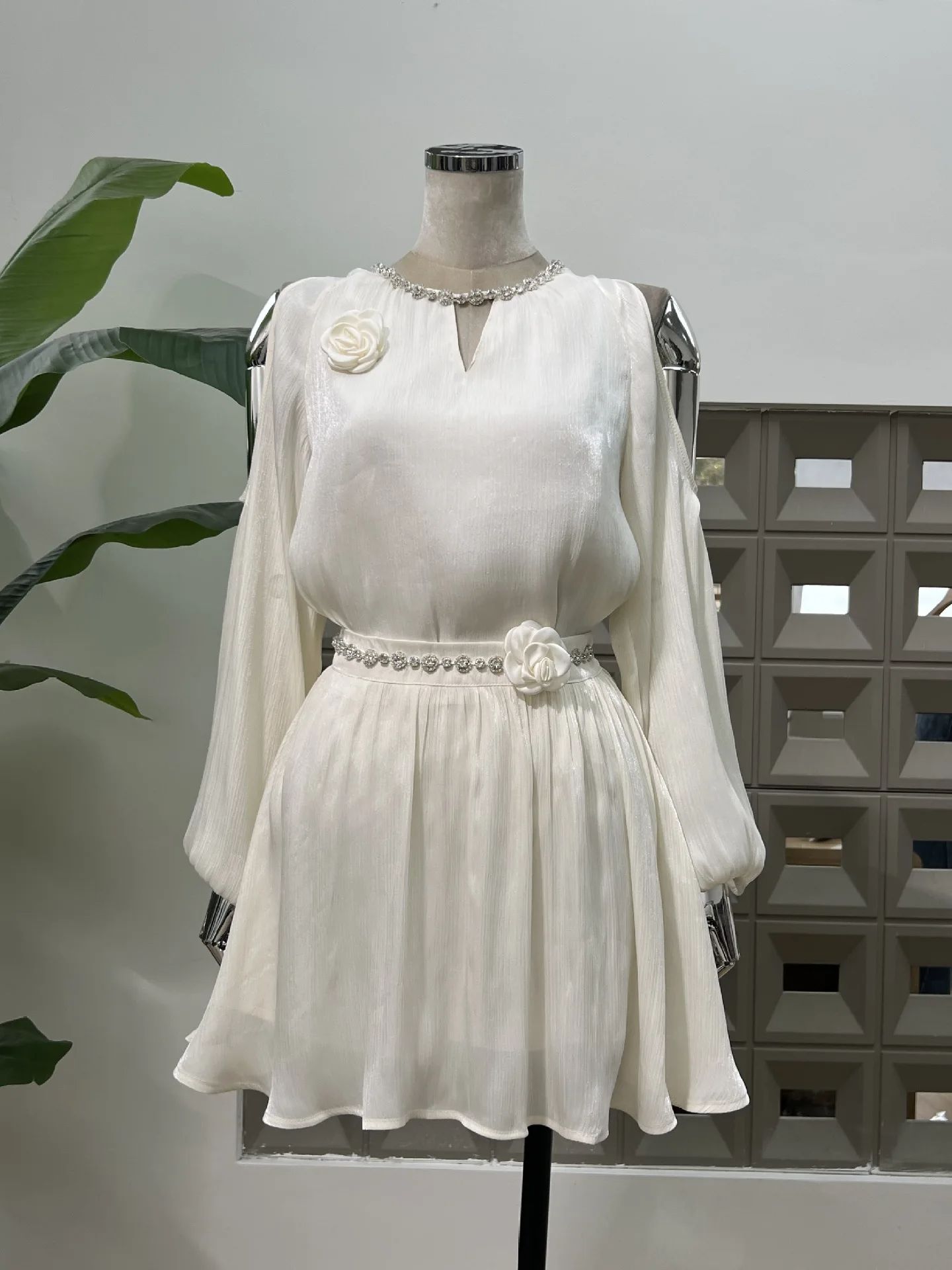 Women Two-Piece Dresses Off-Sh - Blouse Off Shoulder recension och pris