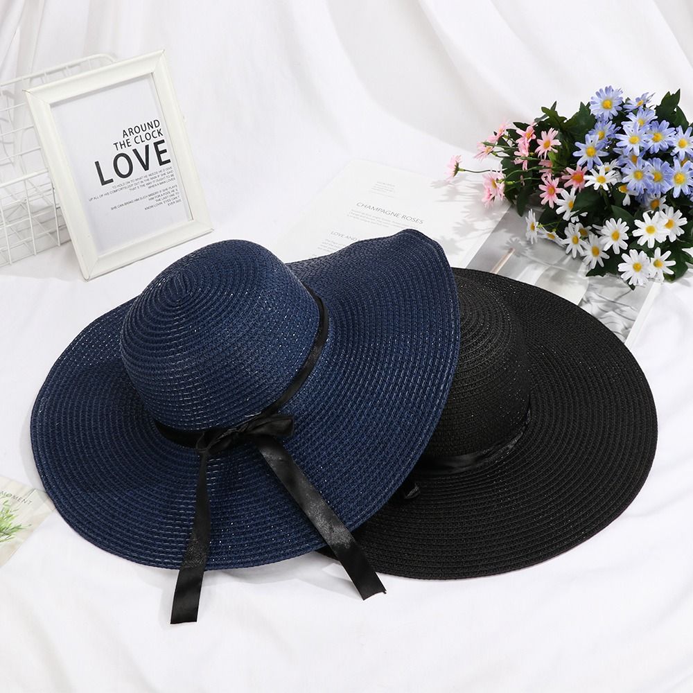 Women Floppy Straw Big Wide Br - Hat Floppy Wide recension och pris