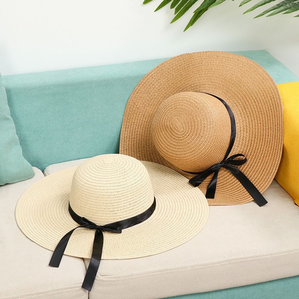 Women Floppy Straw Big Wide Br - Hat Floppy Wide recension och pris